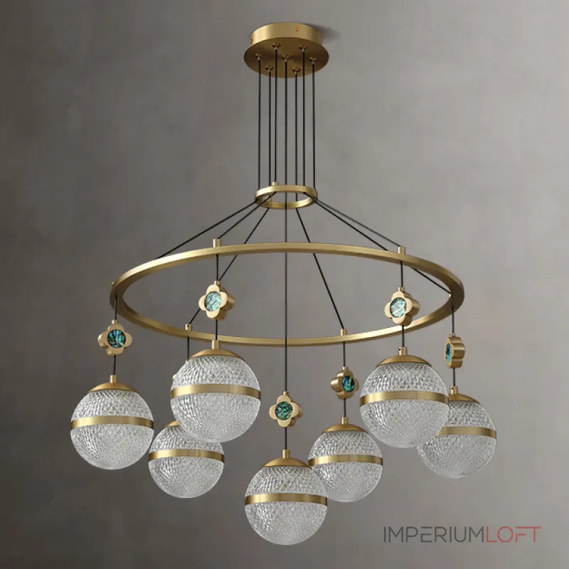 Подвесная люстра LUARA CH L9 от ImperiumLoft Подвесная люстра LUARA CH L9 от ImperiumLoft