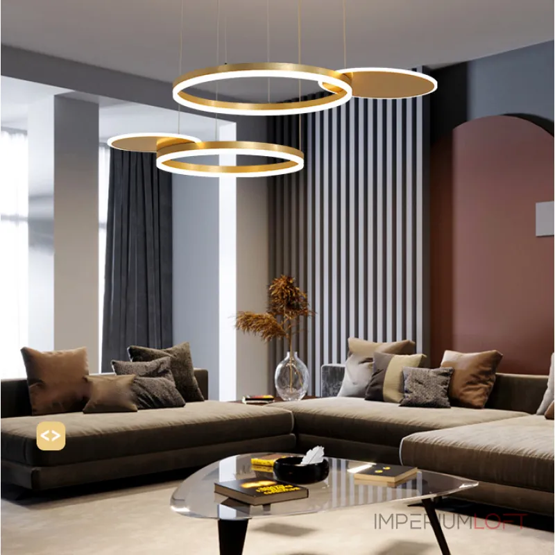 Подвесная люстра MEDEA CH D100 Copper 3000 4000 5000