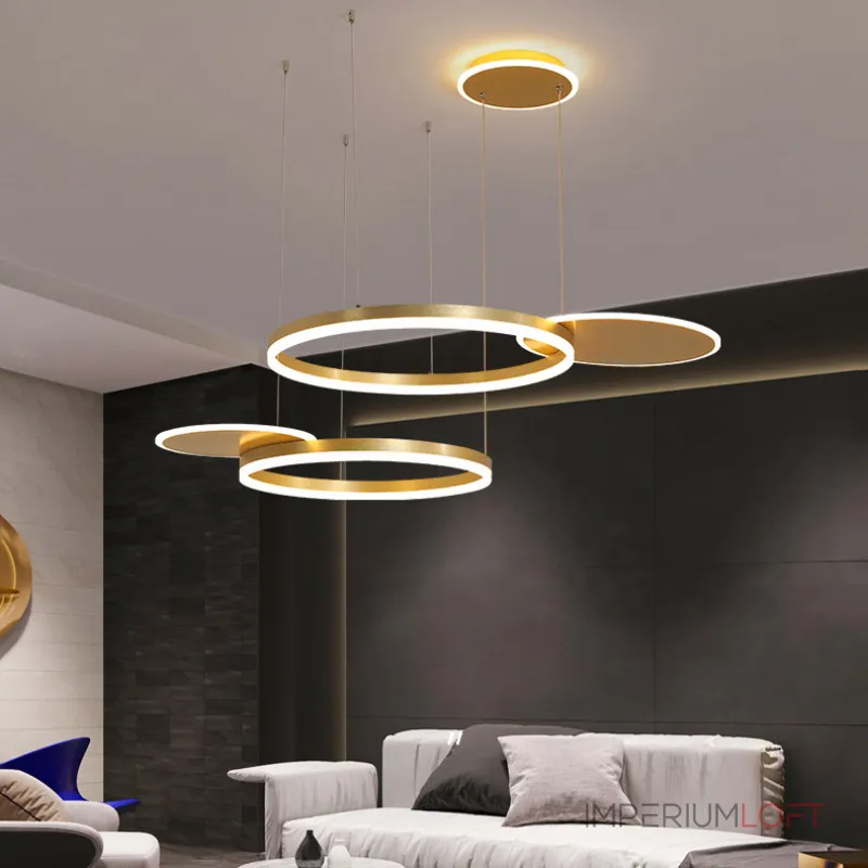 Подвесная люстра MEDEA CH D100 Copper 3000 4000 5000