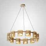 Подвесная люстра JANICE D100 Black Grey