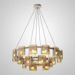 Подвесная люстра JANICE D100 Black Grey