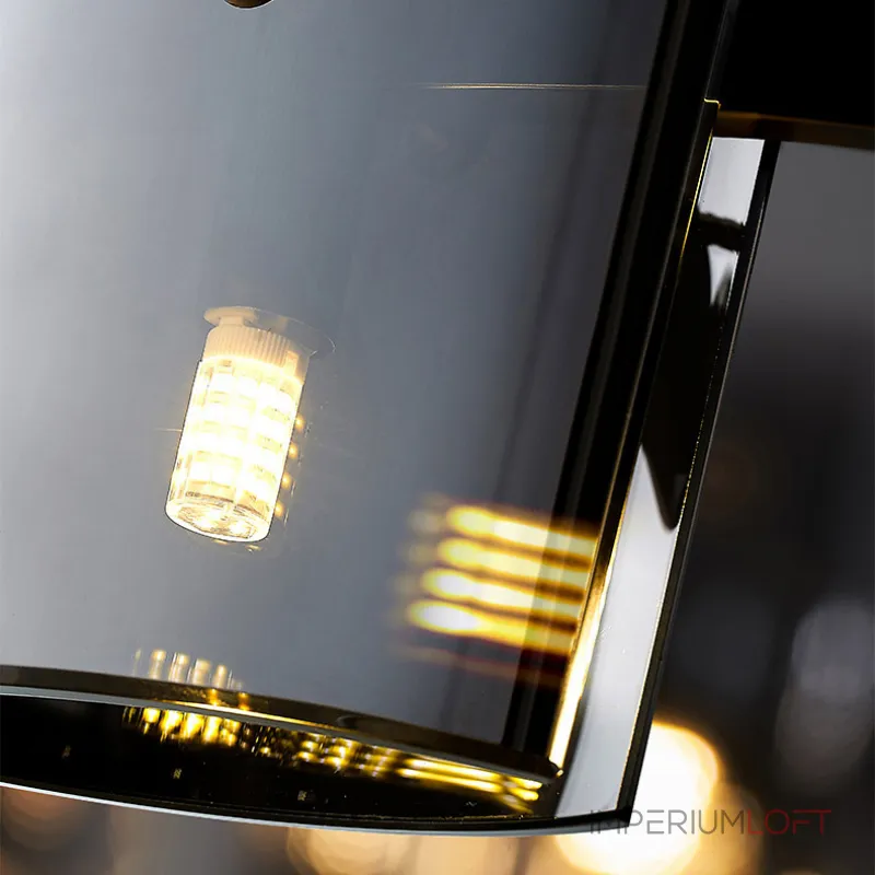 Подвесная люстра JANICE D100 Black Grey