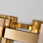 Подвесная люстра JANICE D100 Black Grey