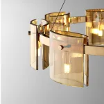 Подвесная люстра JANICE D100 Black Grey