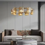 Подвесная люстра JANICE D100 Black Grey