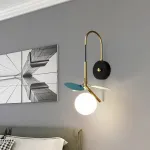 Настенный светильник Light of MATISSE BLUE W от ImperiumLoft