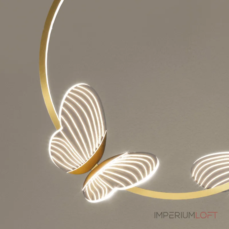 Подвесной светильник BABETTA RING 1 brass 4000К от ImperiumLoft Подвесной светильник BABETTA RING 1 brass 4000К от ImperiumLoft