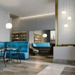 Подвесной светильник LIOBA D16 Brass со стеклянными сферическими плафонами от ImperiumLoft