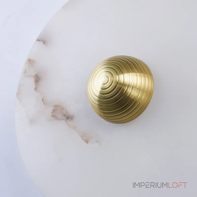 Светодиодный настенный светильник LEIA Marble D30 с плафоном из мрамора от ImperiumLoft Светодиодный настенный светильник LEIA Marble D30 с плафоном из мрамора от ImperiumLoft