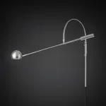 Бра Restoration Hardware ORBITER II Wall lamp Chrome с поворотным плафоном от ImperiumLoft