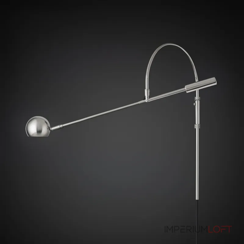 Бра Restoration Hardware ORBITER II Wall lamp Chrome с поворотным плафоном от ImperiumLoft Бра Restoration Hardware ORBITER II Wall lamp Chrome с поворотным плафоном от ImperiumLoft