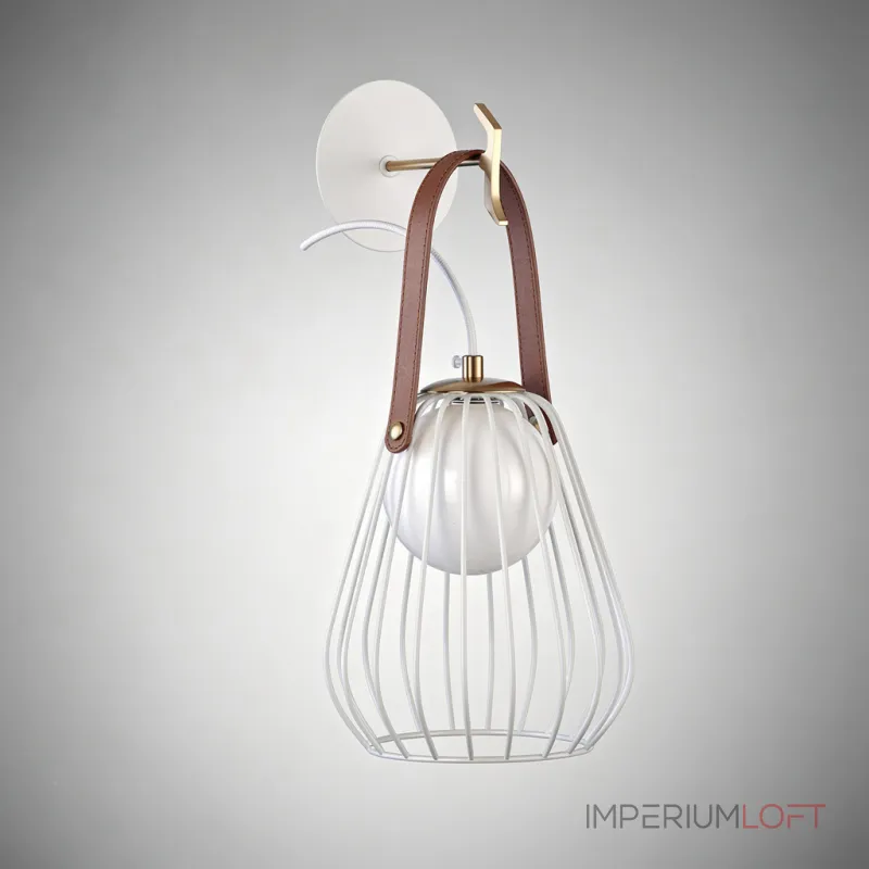 Бра EKER WALL White с оригинальным плафоном от ImperiumLoft Бра EKER WALL White с оригинальным плафоном от ImperiumLoft