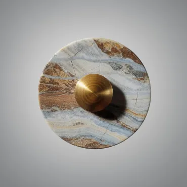 Настенный светильник Geode Glow Gold D25