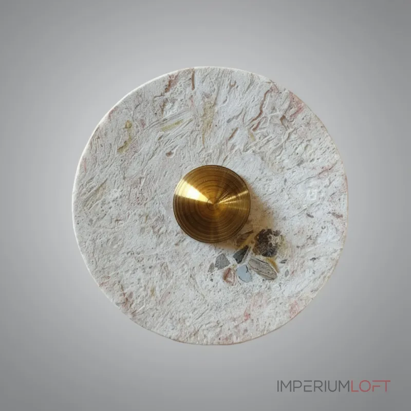Настенный светильник Core Marble D30 с мраморным плафоном от VINSA Настенный светильник Core Marble D30 с мраморным плафоном от VINSA