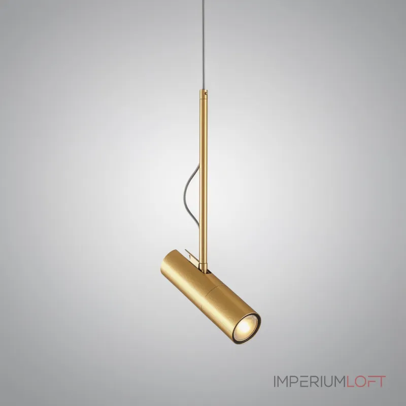 Подвесной светильник UNA Gold с поворотным плафоном и направленным светом от ImperiumLoft Подвесной светильник UNA Gold с поворотным плафоном и направленным светом от ImperiumLoft