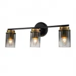 Настенный светильник Escada 2118/3A E14*40W Black/Brass