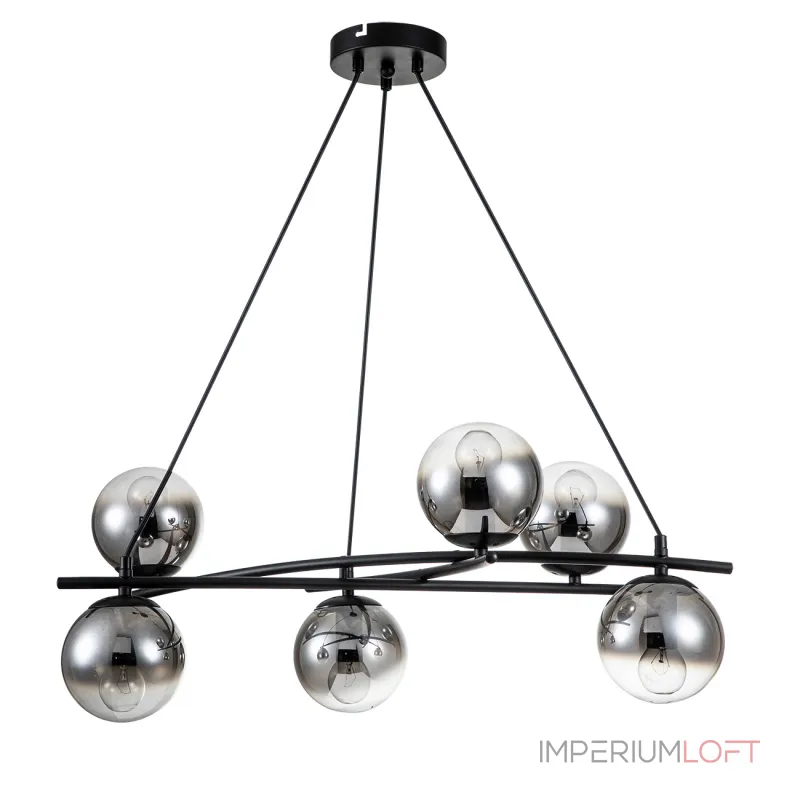 Подвесная люстра Escada 1119/6S E14*40W Black