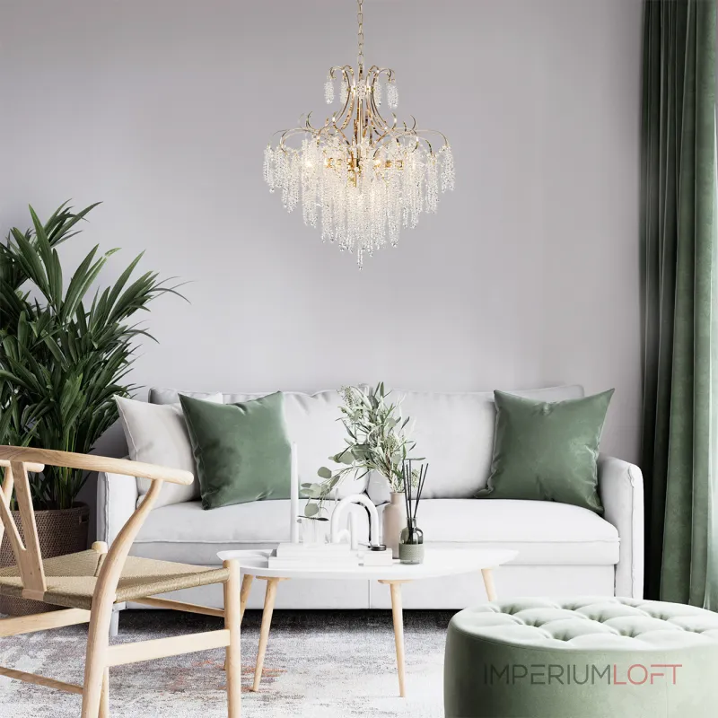 Подвесная люстра Escada 2108/8P E14*40W Gold