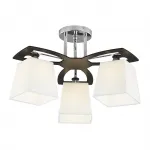 Escada 1116/3PL E27*60W Chrome/Black/White от ImperiumLoft