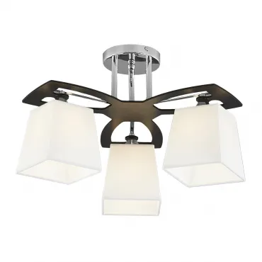 Потолочный светильник Escada 1116/3PL E27*60W Chrome/Black/White