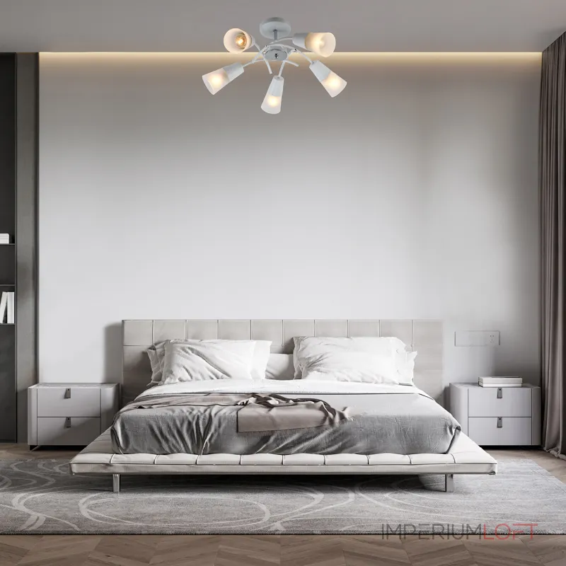 Escada 1109/5P Е14*40W White/Chrome от ImperiumLoft