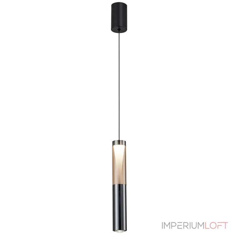 Подвесной светильник Escada 609/S LED Grey/Black Подвесной светильник Escada 609/S LED Grey/Black