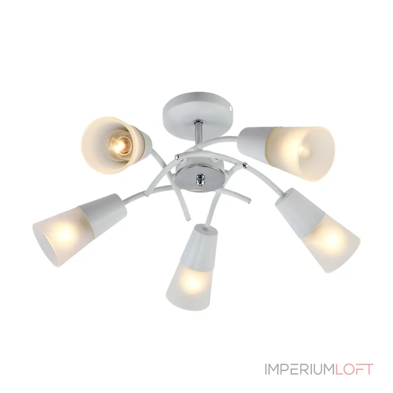 Escada 1109/5P Е14*40W White/Chrome от ImperiumLoft
