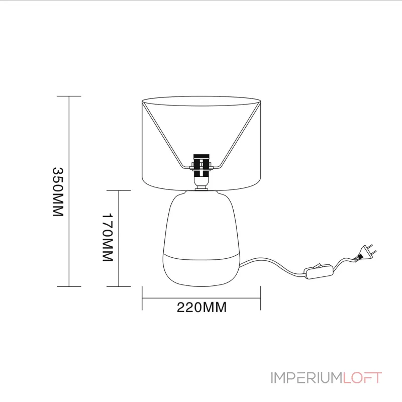 Escada 10200/L E27*40W Beige от ImperiumLoft Escada 10200/L E27*40W Beige от ImperiumLoft