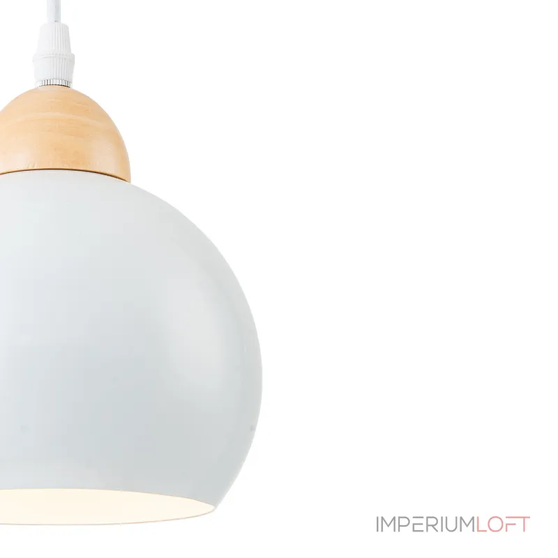 Подвесной светильник Escada 10178/1S E27*40W White/Wood