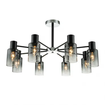 Светильник на штанге Escada 2120/8P E14*40W Black Светильник на штанге Escada 2120/8P E14*40W Black