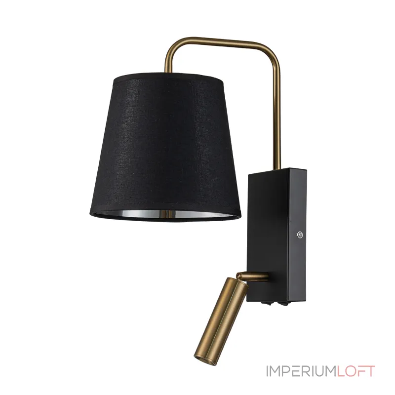 Escada 589/1A E14*40W Black/Brass от ImperiumLoft