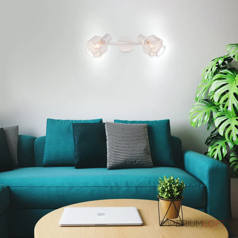 Настенно-потолочный светильник Escada ROOK 689/2A White