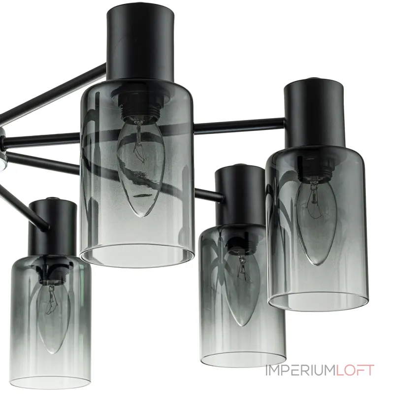 Светильник на штанге Escada 2120/8P E14*40W Black Светильник на штанге Escada 2120/8P E14*40W Black