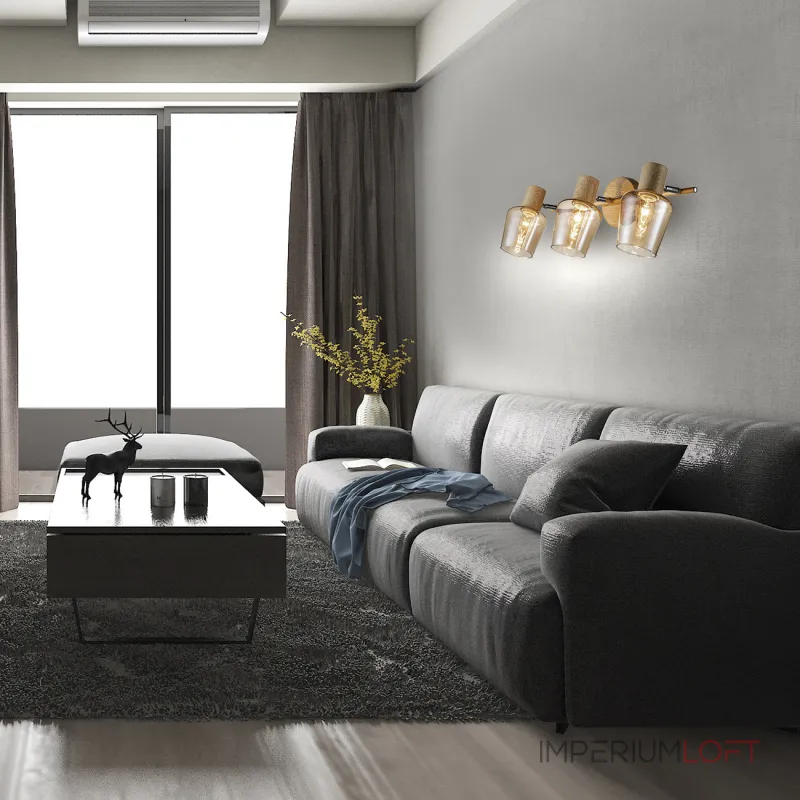 Escada 691/3P E14*40W Wood от ImperiumLoft