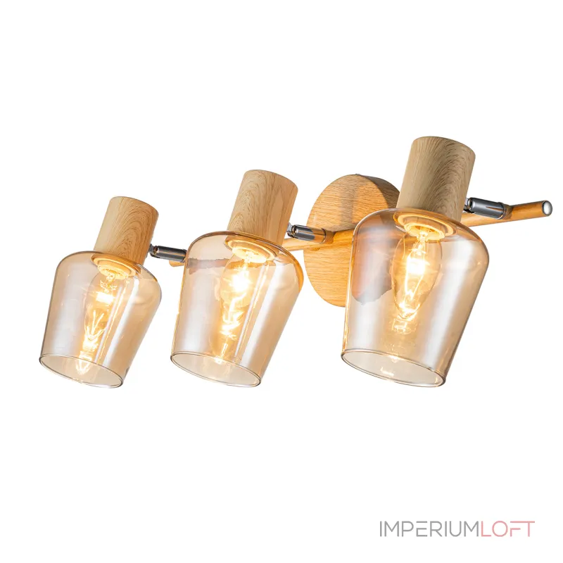 Escada 691/3P E14*40W Wood от ImperiumLoft