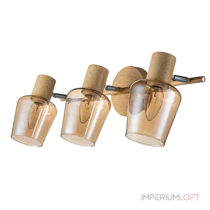 Escada 691/3P E14*40W Wood от ImperiumLoft
