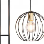 Escada 10176/2 E27*60W Black/Brass от ImperiumLoft