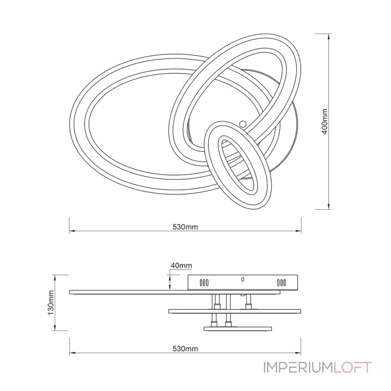 Escada 10241/3 LED*130W White от ImperiumLoft Escada 10241/3 LED*130W White от ImperiumLoft