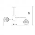 DOLIX OUT ROUND MR16 светильник встраиваемый IP65 для лампы MR16 35Вт макс., титан / стекло матовое от ImperiumLoft