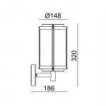 DOLIX OUT ROUND MR16 светильник встраиваемый IP65 для лампы MR16 35Вт макс., титан / стекло матовое от ImperiumLoft