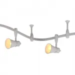 DOLIX OUT ROUND MR16 светильник встраиваемый IP65 для лампы MR16 35Вт макс., титан / стекло матовое от ImperiumLoft