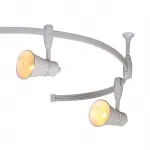 DOLIX OUT ROUND MR16 светильник встраиваемый IP65 для лампы MR16 35Вт макс., титан / стекло матовое от ImperiumLoft