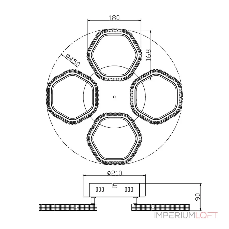 DOLIX OUT ROUND MR16 светильник встраиваемый IP65 для лампы MR16 35Вт макс., титан / стекло матовое от ImperiumLoft