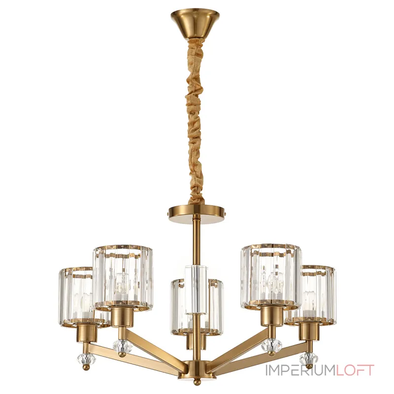 Подвесная люстра Escada 691/5S E27*60W Antique copper