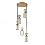 DOLIX OUT ROUND MR16 светильник встраиваемый IP65 для лампы MR16 35Вт макс., титан / стекло матовое от ImperiumLoft