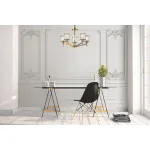 Подвесная люстра Escada 691/5S E27*60W Antique copper