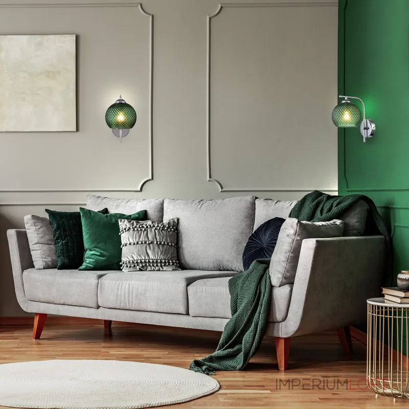 Настенный светильник Escada CHANCE 10197/1A Green от ImperiumLoft Настенный светильник Escada CHANCE 10197/1A Green от ImperiumLoft