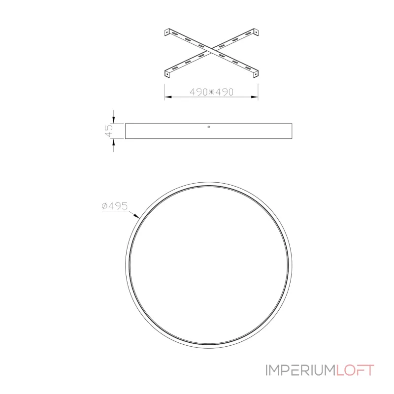 Escada 10226/SG LED*43W Луна от ImperiumLoft Escada 10226/SG LED*43W Луна от ImperiumLoft