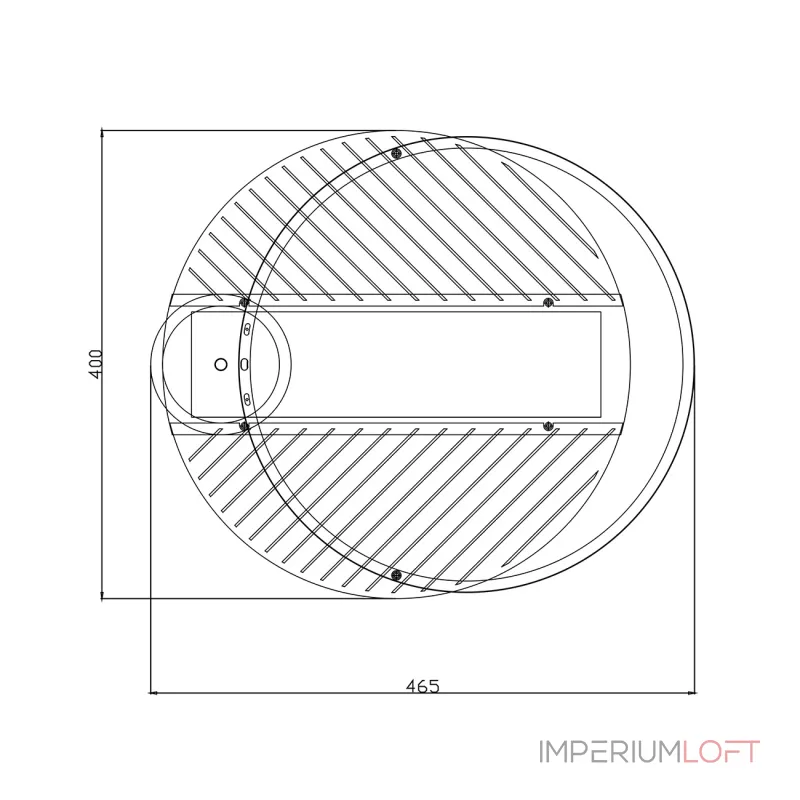 DOLIX OUT ROUND MR16 светильник встраиваемый IP65 для лампы MR16 35Вт макс., титан / стекло матовое от ImperiumLoft