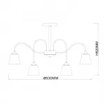 DOLIX OUT ROUND MR16 светильник встраиваемый IP65 для лампы MR16 35Вт макс., титан / стекло матовое от ImperiumLoft